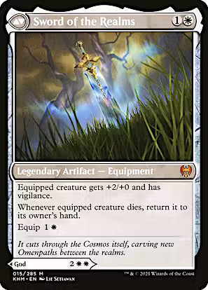 Halvar, God of Battle // Sword of the Realms [Kaldheim] [Foil]