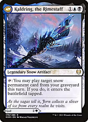 Jorn, God of Winter // Kaldring, the Rimestaff [Kaldheim Prerelease Promos]