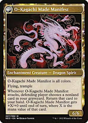 The Kami War // O-Kagachi Made Manifest [Kamigawa: Neon Dynasty] [Foil]