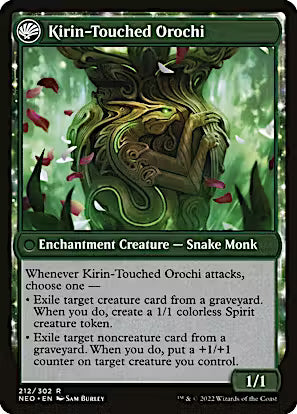 Teachings of the Kirin // Kirin-Touched Orochi [Kamigawa: Neon Dynasty Prerelease Promos]