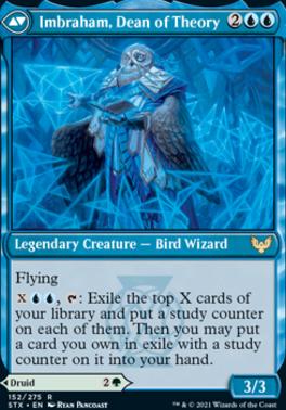 Kianne, Dean of Substance // Imbraham, Dean of Theory [Strixhaven: School of Mages] [Foil]