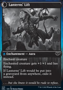 Lantern Bearer // Lanterns' Lift [Innistrad: Double Feature] [Foil]