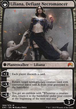 Liliana, Heretical Healer // Liliana, Defiant Necromancer [Magic Origins] [Foil]