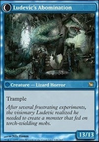 Ludevic's Test Subject // Ludevic's Abomination [Innistrad] [Foil]