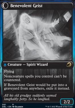 Malevolent Hermit // Benevolent Geist [Innistrad: Double Feature] [Foil]