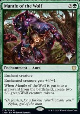 Mantle of the Wolf (Promo Pack) [Theros Beyond Death Promos] [Foil]