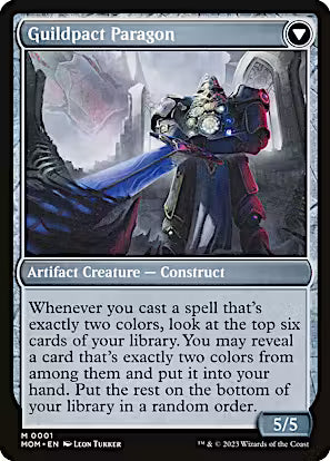 Invasion of Ravnica // Guildpact Paragon [March of the Machine] [Foil]
