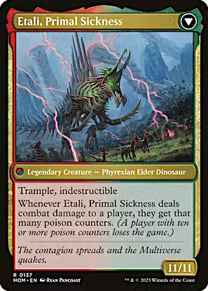 Etali, Primal Conqueror // Etali, Primal Sickness [March of the Machine] [Foil]