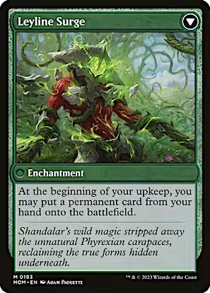 Invasion of Shandalar // Leyline Surge [March of the Machine] [Foil]