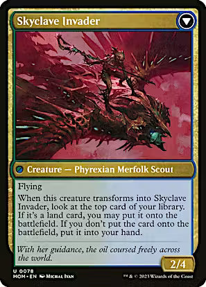 Skyclave Aerialist // Skyclave Invader [March of the Machine] [Foil]