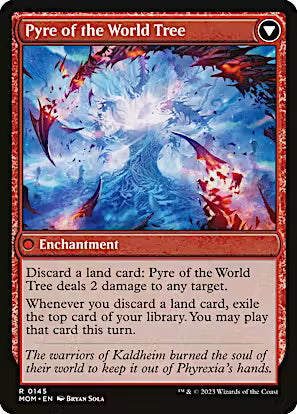 Invasion of Kaldheim // Pyre of the World Tree [March of the Machine] [Foil]