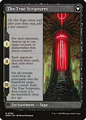 Sheoldred // The True Scriptures [March of the Machine] [Foil]