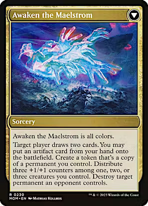 Invasion of Alara // Awaken the Maelstrom [March of the Machine] [Foil]