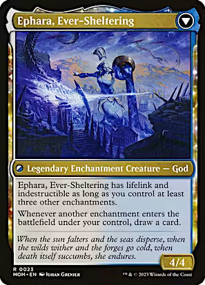 Invasion of Theros // Ephara, Ever-Sheltering [March of the Machine] [Foil]