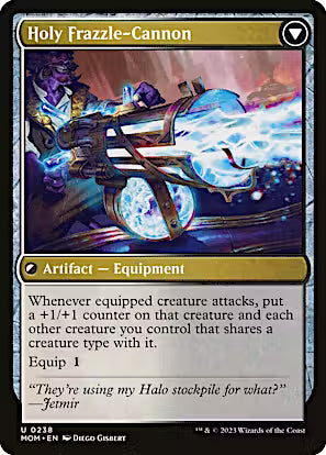 Invasion of New Capenna // Holy Frazzle-Cannon [March of the Machine] [Foil]