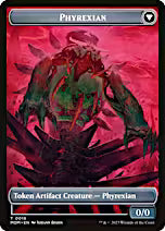 Incubator // Phyrexian (18) Double-Sided Token [March of the Machine Tokens] [Foil]