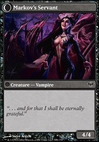 Chosen of Markov // Markov's Servant [Dark Ascension]