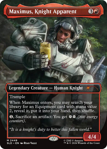 Maximus, Knight Apparent [Secret Lair Drop Series] [Foil]