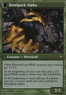 Mayor of Avabruck // Howlpack Alpha [Innistrad] [Foil]