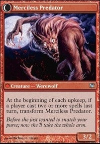 Reckless Waif // Merciless Predator [Innistrad] [Foil]