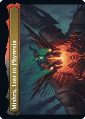 Mishra, Claimed by Gix (Promo Pack) [The Brothers' War Promos] [Foil]