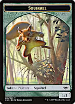 Elemental (008) // Squirrel (015) Double-Sided Token [Modern Horizons Tokens]