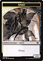 Bear // Spirit Double-Sided Token [Modern Horizons Tokens]