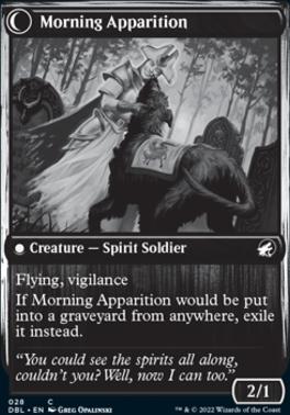 Mourning Patrol // Morning Apparition [Innistrad: Double Feature] [Foil]