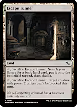 Escape Tunnel [Murders at Karlov Manor Commander]
