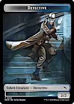 Detective // Goblin Double-Sided Token [Murders at Karlov Manor Tokens]