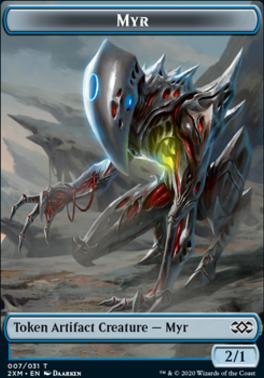 Eldrazi Spawn // Myr (007) Double-Sided Token [Double Masters Tokens]