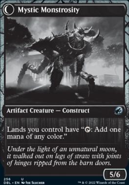 Mystic Skull // Mystic Monstrosity [Innistrad: Double Feature] [Foil]