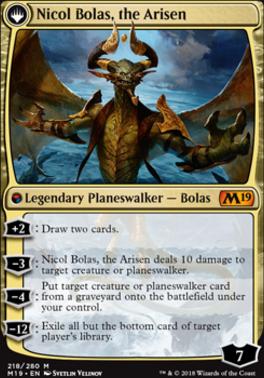 Nicol Bolas, the Ravager // Nicol Bolas, the Arisen [Core Set 2019] [Foil]