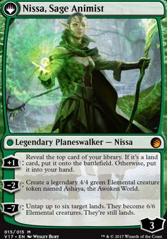 Nissa, Vastwood Seer // Nissa, Sage Animist [Magic Origins]
