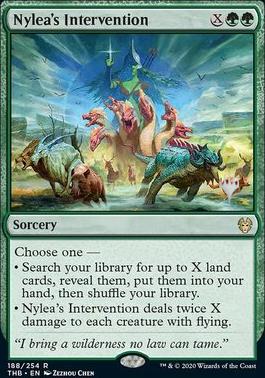 Nylea's Intervention (Promo Pack) [Theros Beyond Death Promos] [Foil]