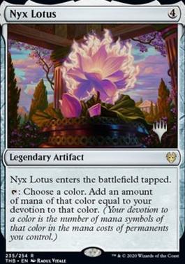 Nyx Lotus (Promo Pack) [Theros Beyond Death Promos] [Foil]