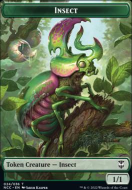 Ogre // Insect Double-Sided Token [Streets of New Capenna Commander Tokens]