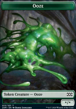 Copy // Ooze Double-Sided Token [Double Masters Tokens]