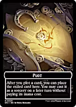 Bat // Plot Double-Sided Token [Outlaws of Thunder Junction: The Big Score Tokens]
