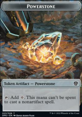 Soldier // Powerstone Double-Sided Token [Dominaria United Tokens]