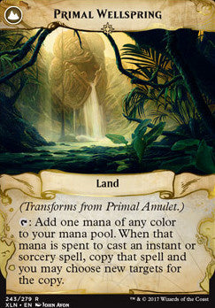 Primal Amulet // Primal Wellspring [Ixalan] [Foil]