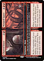 Charred Foyer // Warped Space (Promo Pack) [Duskmourn: House of Horror Promos]