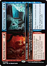 Roaring Furnace // Steaming Sauna (Promo Pack) [Duskmourn: House of Horror Promos] [Foil]