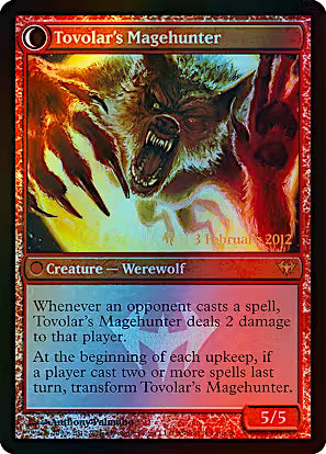 Mondronen Shaman // Tovolar's Magehunter (Launch) [Dark Ascension Promos]