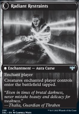 Radiant Grace // Radiant Restraints [Innistrad: Double Feature] [Foil]