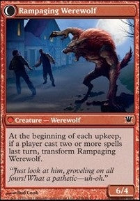 Tormented Pariah // Rampaging Werewolf [Innistrad] [Foil]