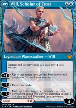Rowan, Scholar of Sparks // Will, Scholar of Frost [Strixhaven: School of Mages] [Foil]