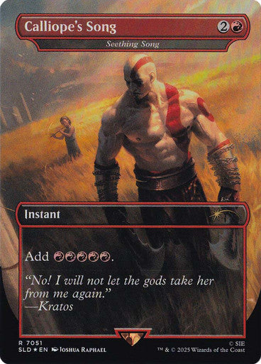 Calliope's Song - Seething Song [Secret Lair Drop Series] [Foil]