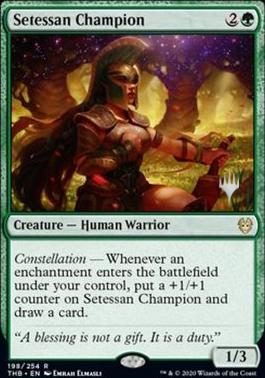 Setessan Champion (Promo Pack) [Theros Beyond Death Promos] [Foil]