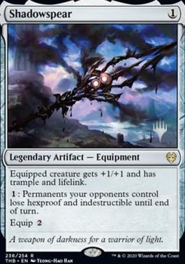 Shadowspear (Promo Pack) [Theros Beyond Death Promos] [Foil]